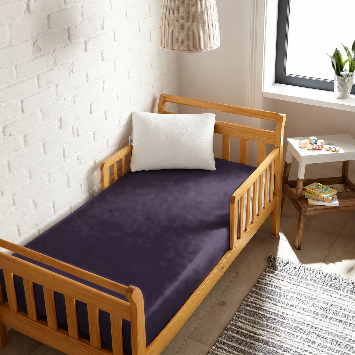 Cooling Bamboo Crib Fitted Sheet
