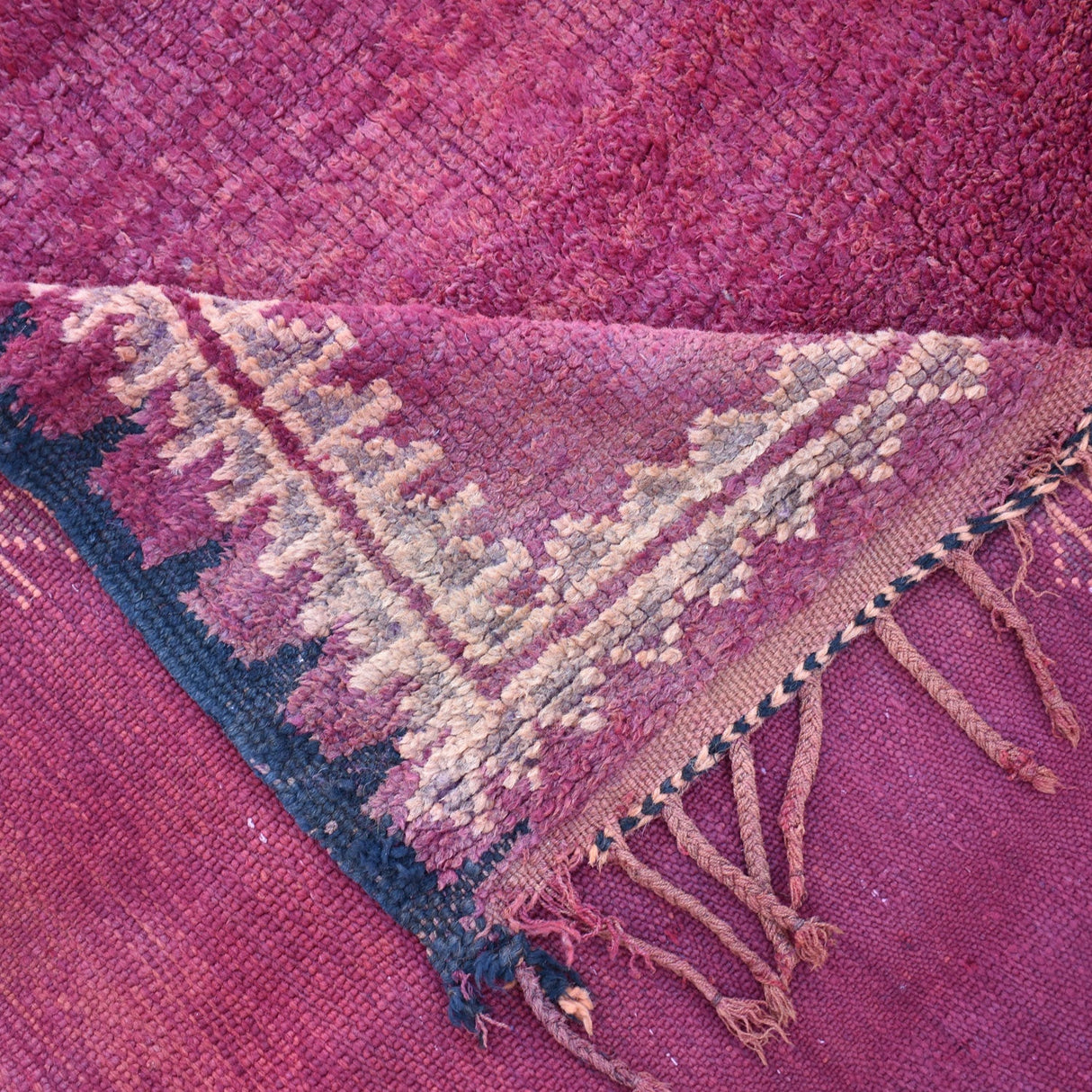 Boujamaa Hand-Knotted Wool Moroccan Rug | 5'5" x 12'10"