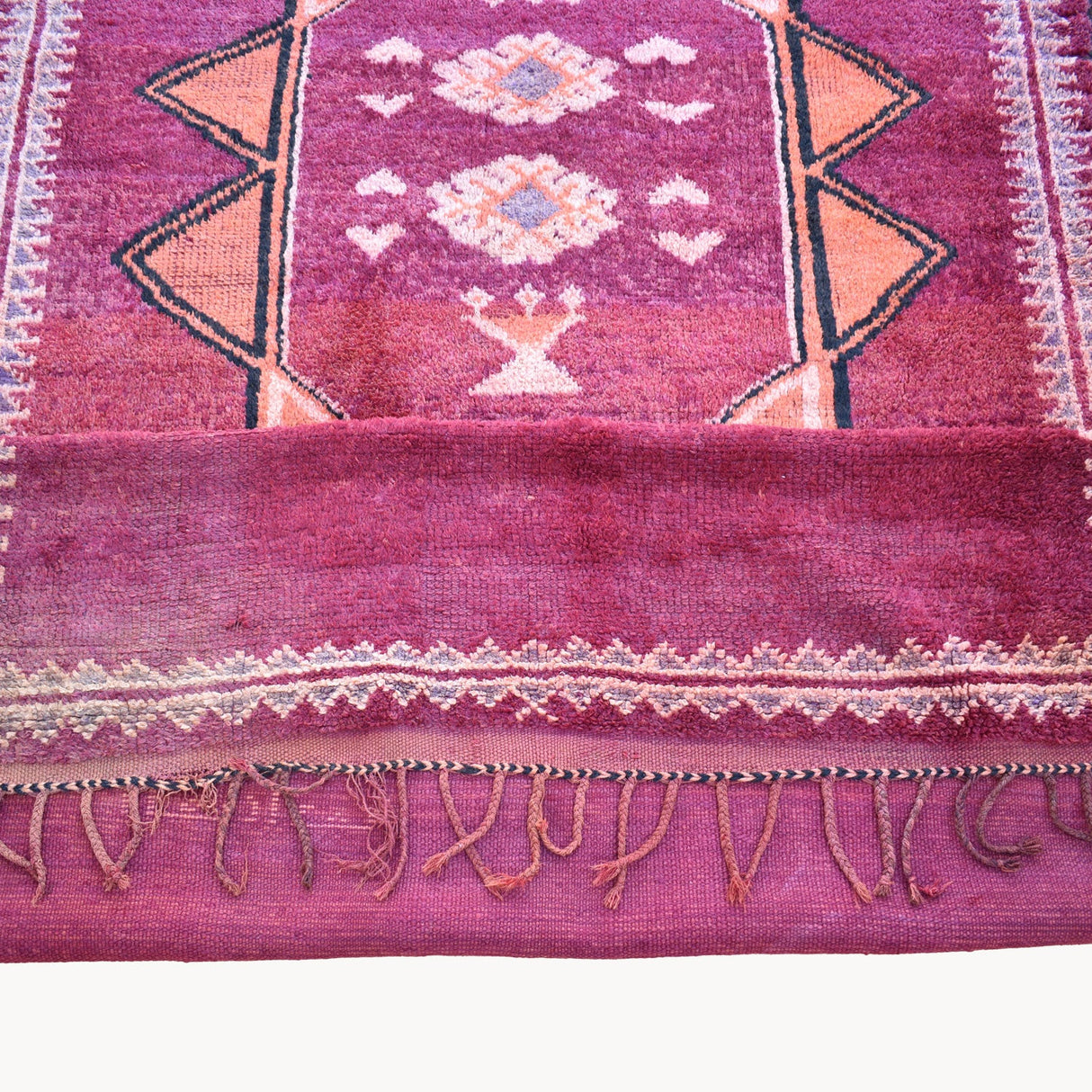 Boujamaa Hand-Knotted Wool Moroccan Rug | 5'5" x 12'10"
