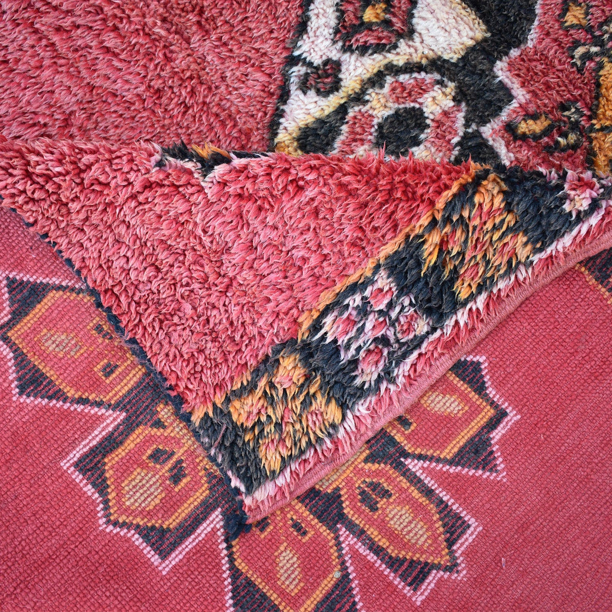 Fatna Vintage Moroccan Wool Rug | 5'3" x 8'2"