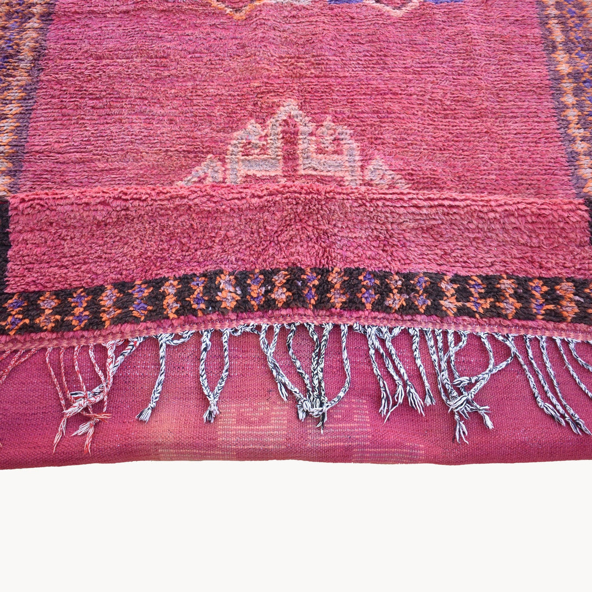 Sanaa Vintage Moroccan Wool Rug | 5'3" x 9'7"
