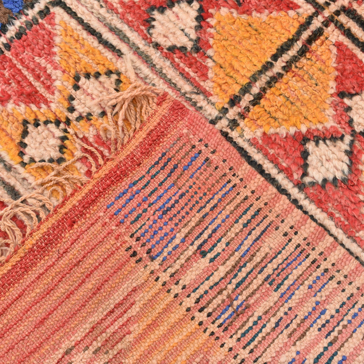 Chama Hand-Knotted Wool Moroccan Rug | 4'1" x 8'