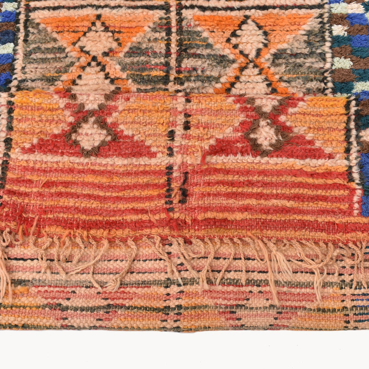 Chama Hand-Knotted Wool Moroccan Rug | 4'1" x 8'