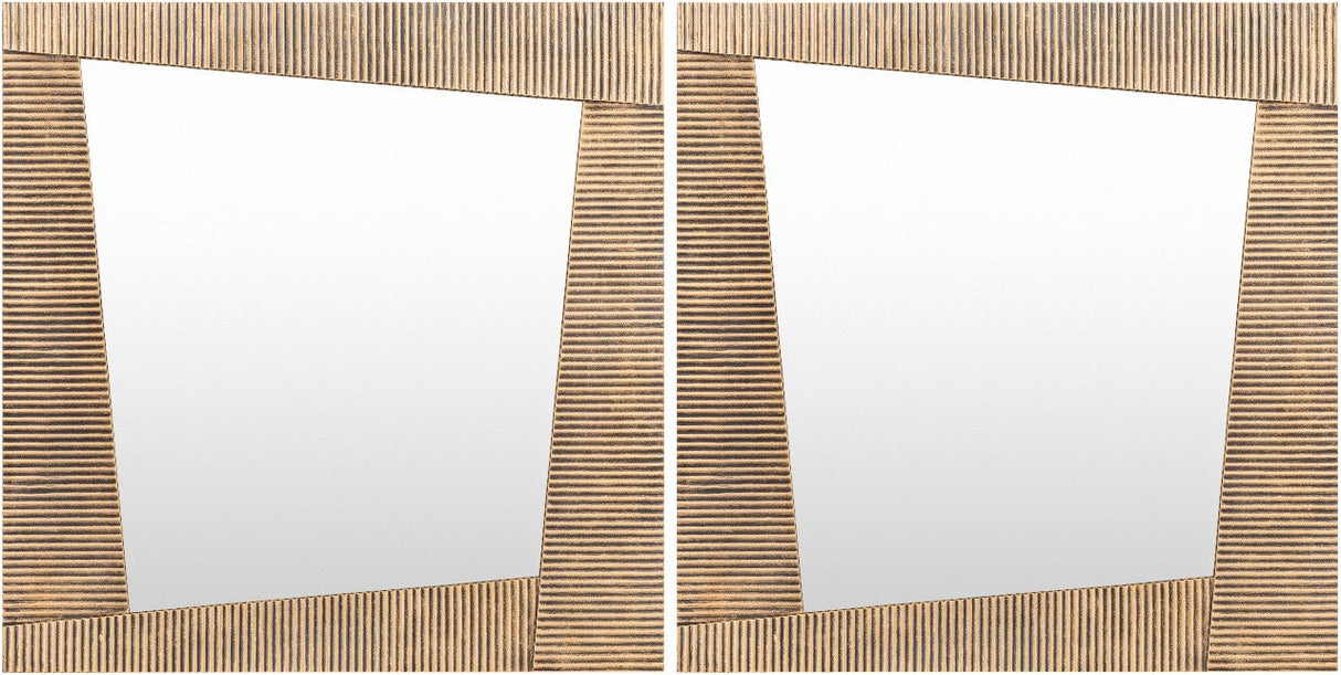 Louviere Modern Gold Wall Mirror