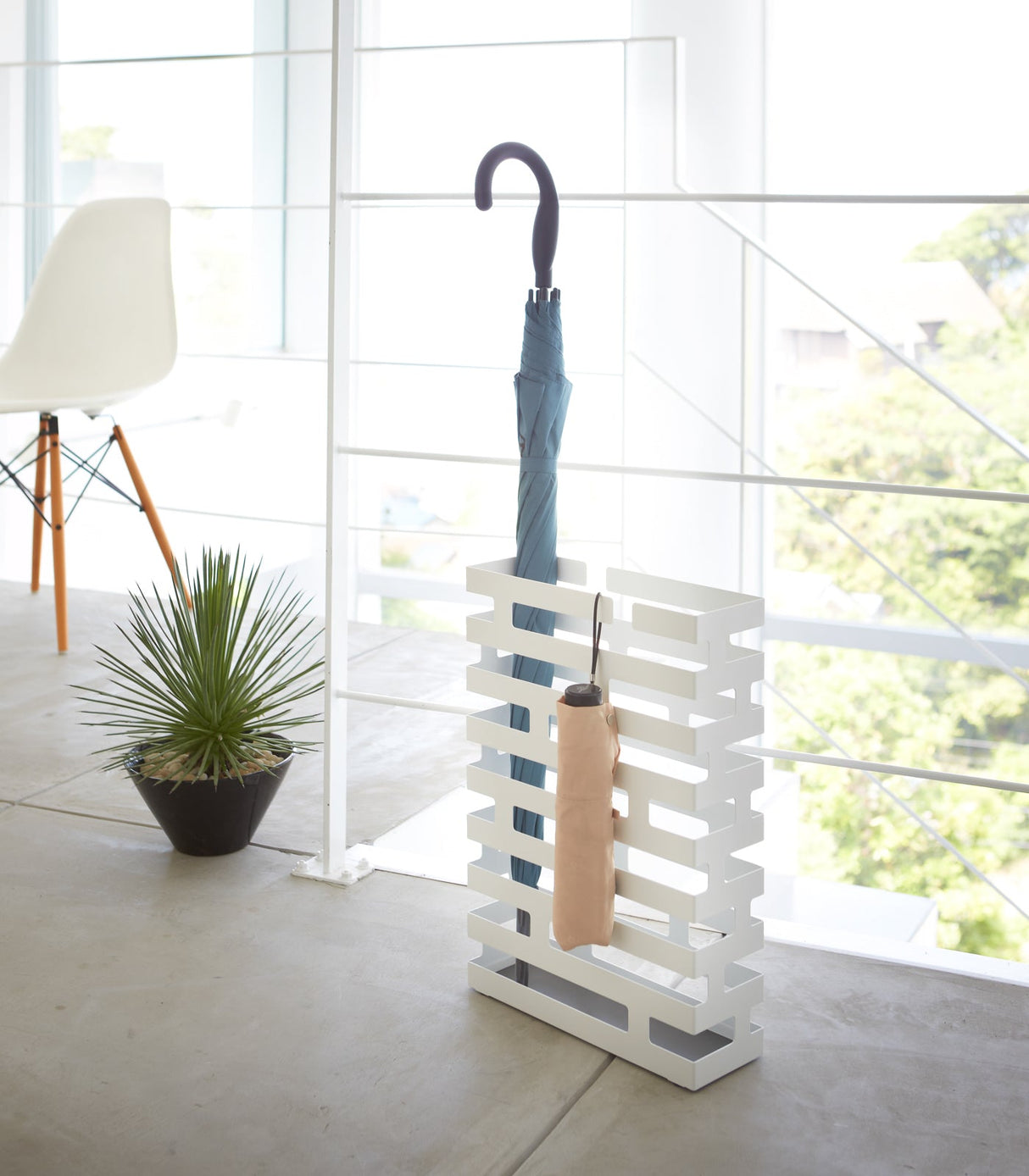 Umbrella Stand - Rectangle - Steel