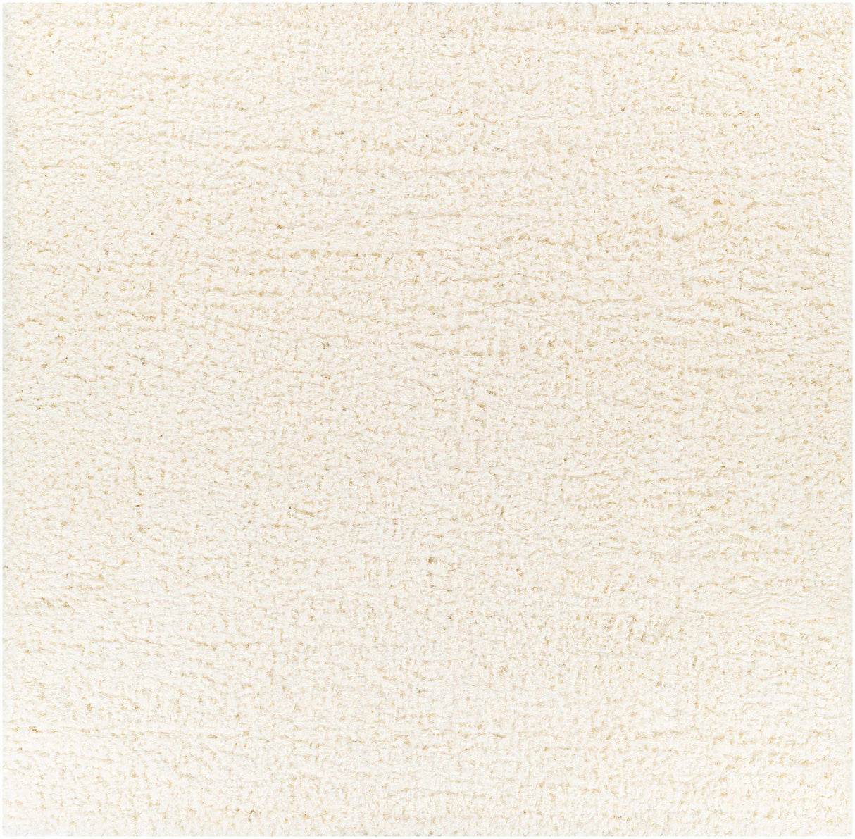 Siari Solid Cream Plush Rug