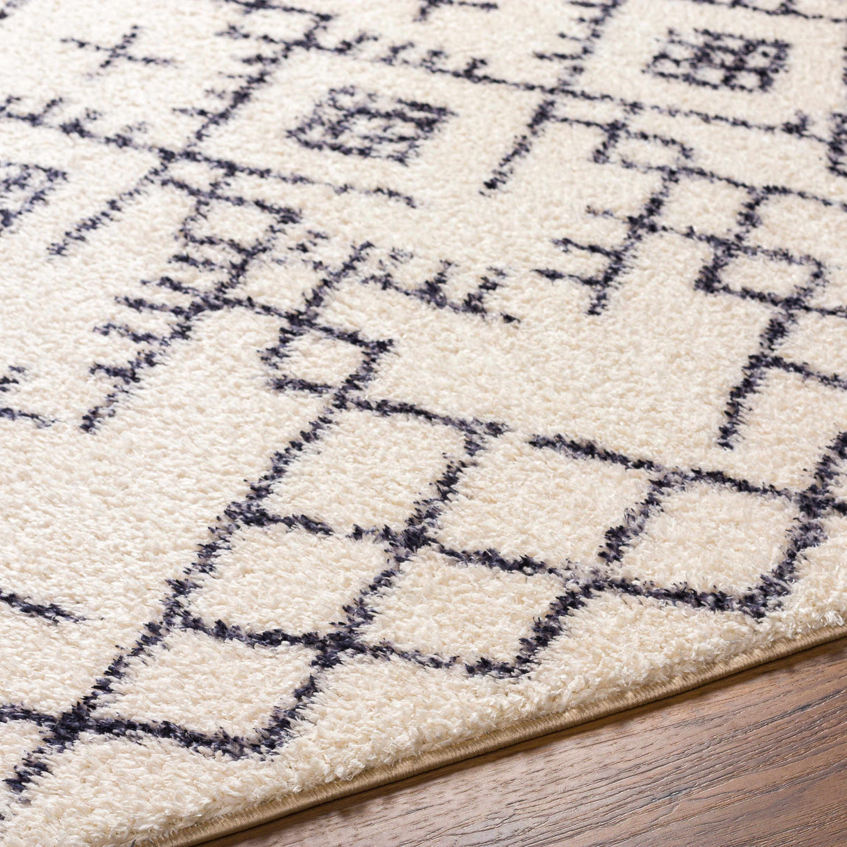 Elyes Beige Washable Area Rug - Clearance