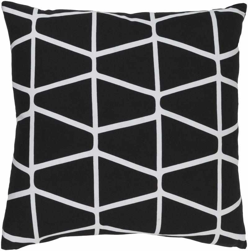 Diffelen Black Pillow Cover