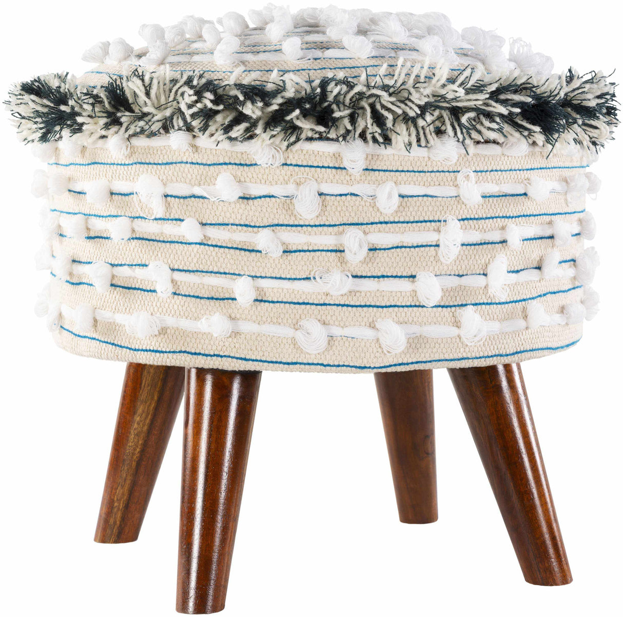 Fulpmes White Ottoman