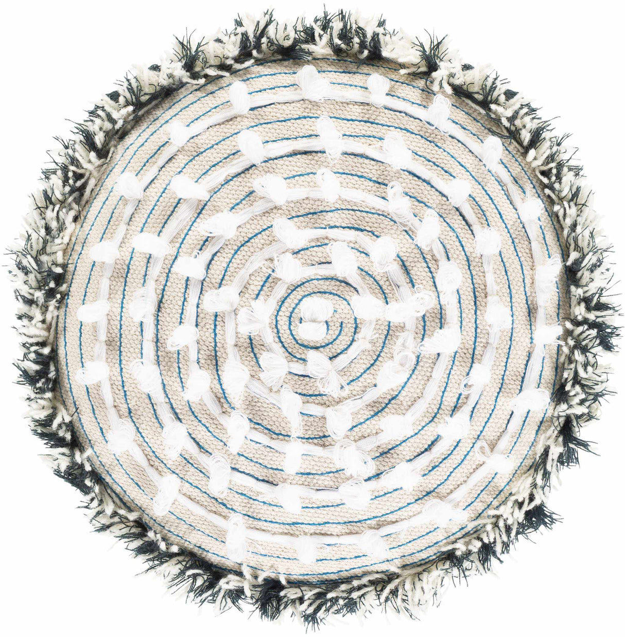 Fulpmes White Ottoman