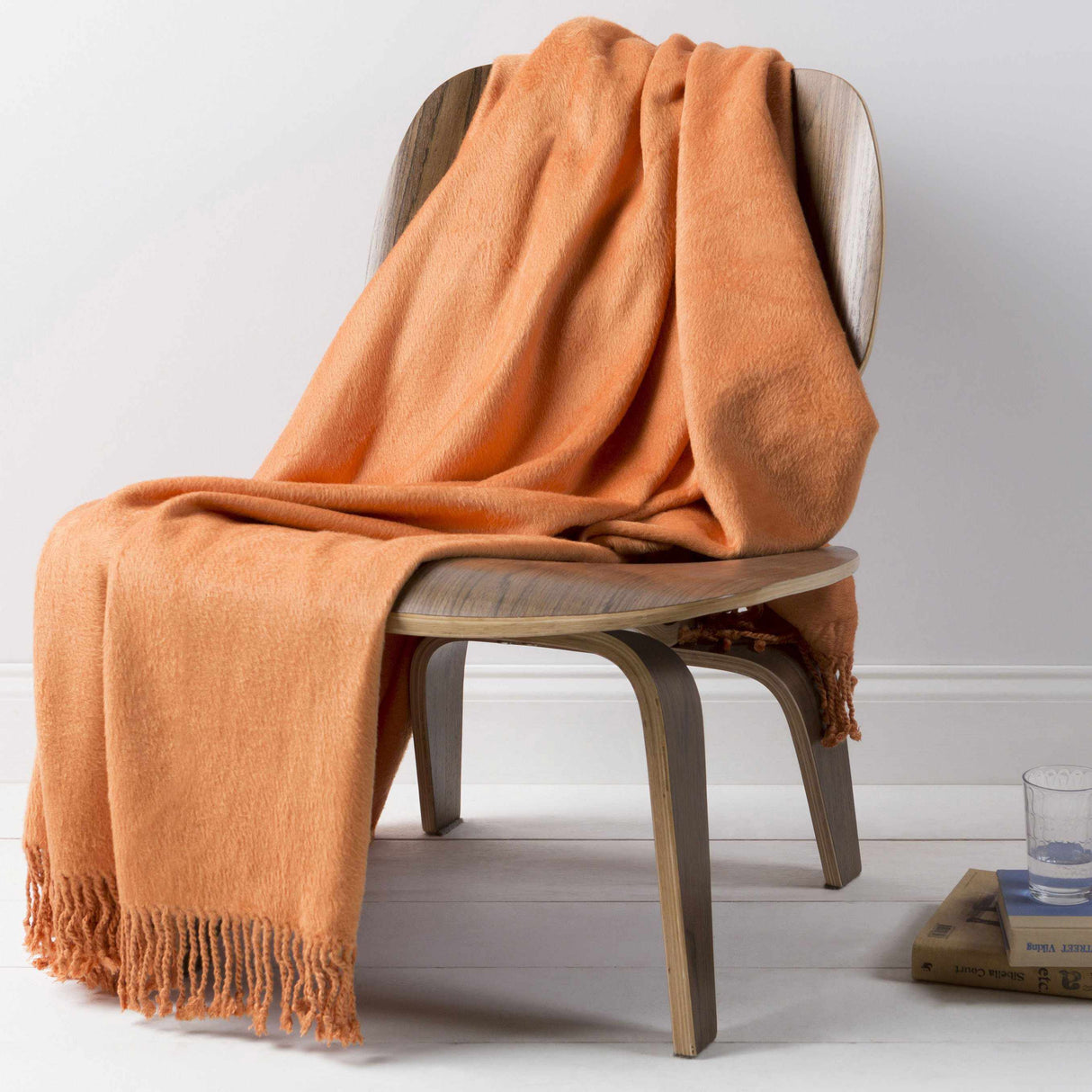 Altenfelden Bright Orange Throw