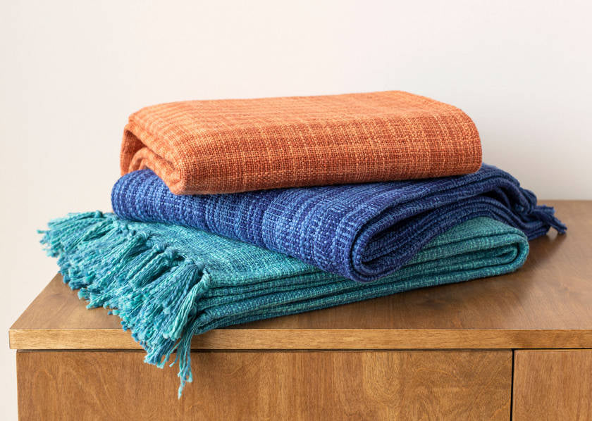 Hinterstoder Burnt Orange Throw