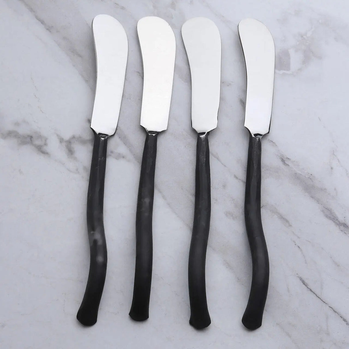 Twig Butter Knives/Cheese Spreader 4 Pc. Set