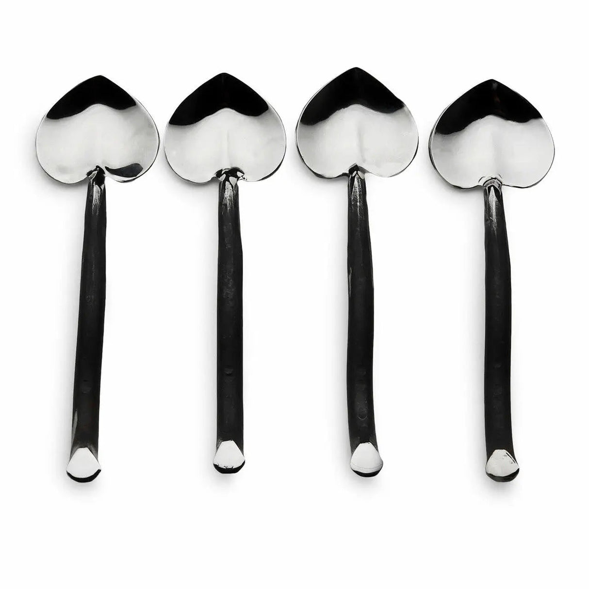 Twig Heart Coffee/Dessert Table Spoon 4 Pc. Set