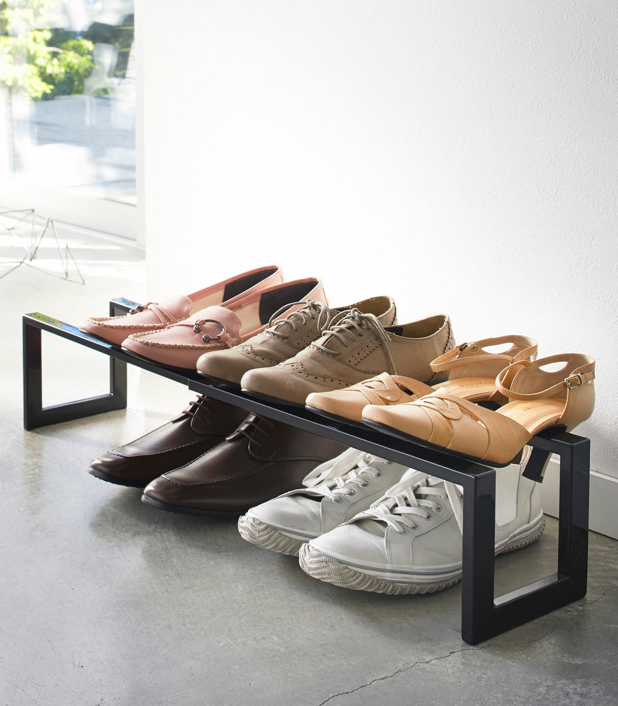 Expandable Shoe Rack (6" H) - Steel