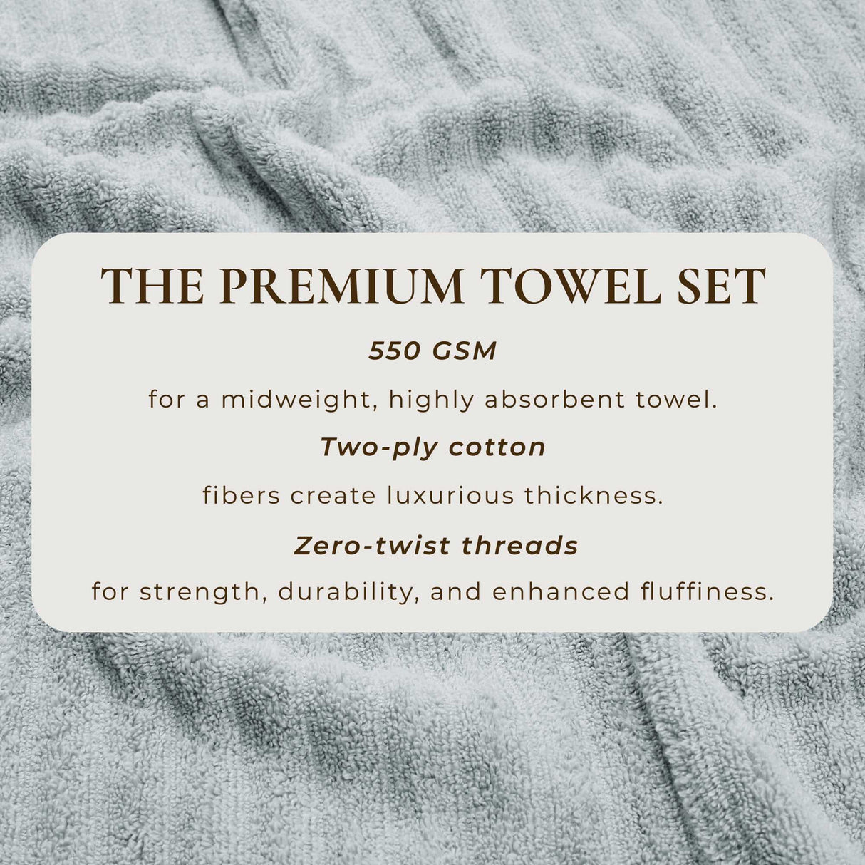 Luxury Cotton Towels - Karina Collection