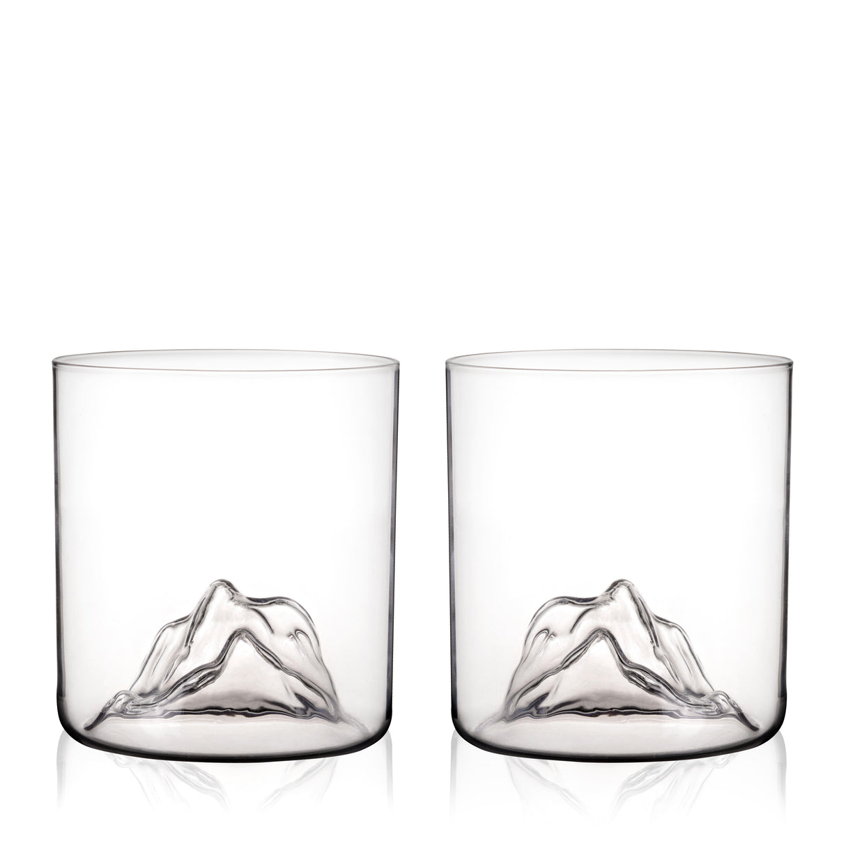 Mountain Crystal Tumblers Set of 2