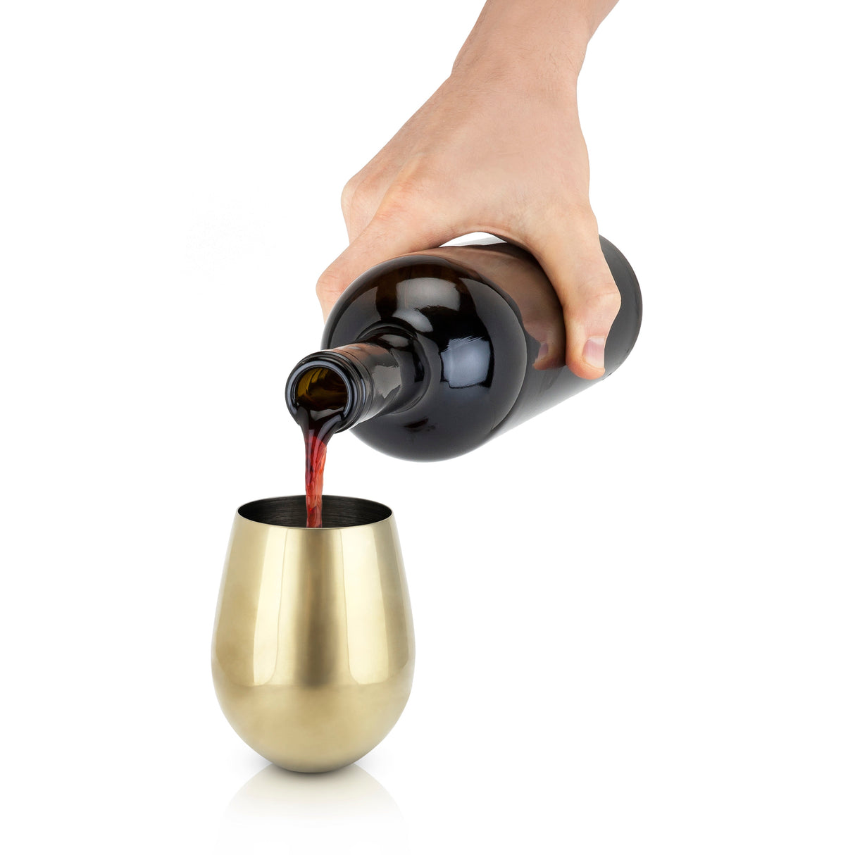 Belmont Stemless Wine Glasses, Set of 2