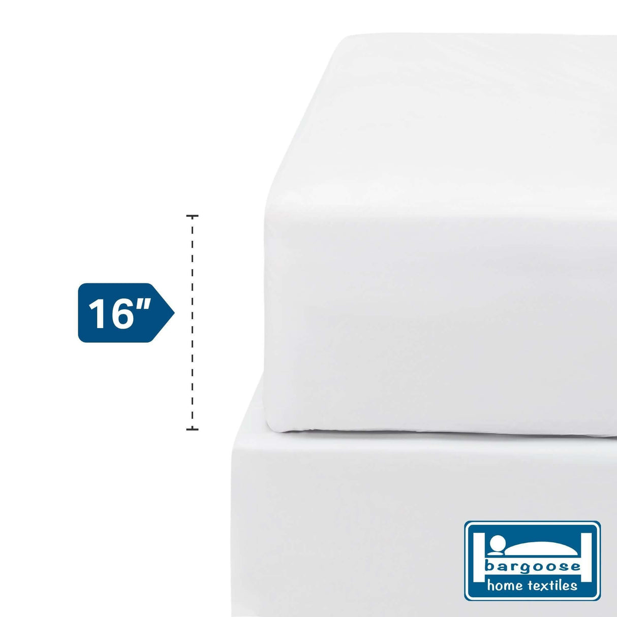 Bargoose Heavy Duty Fitted Vinyl Waterproof Mattress Protector (6‑Gauge)