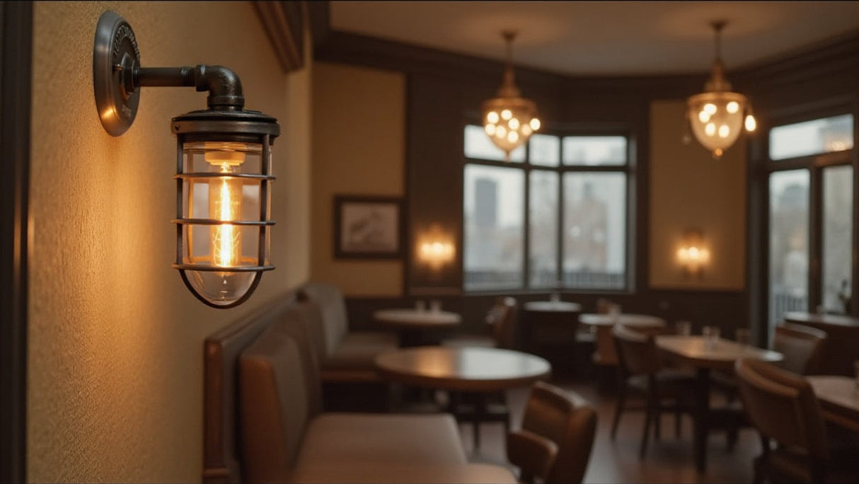 Industrial Wall Sconce - The Ward