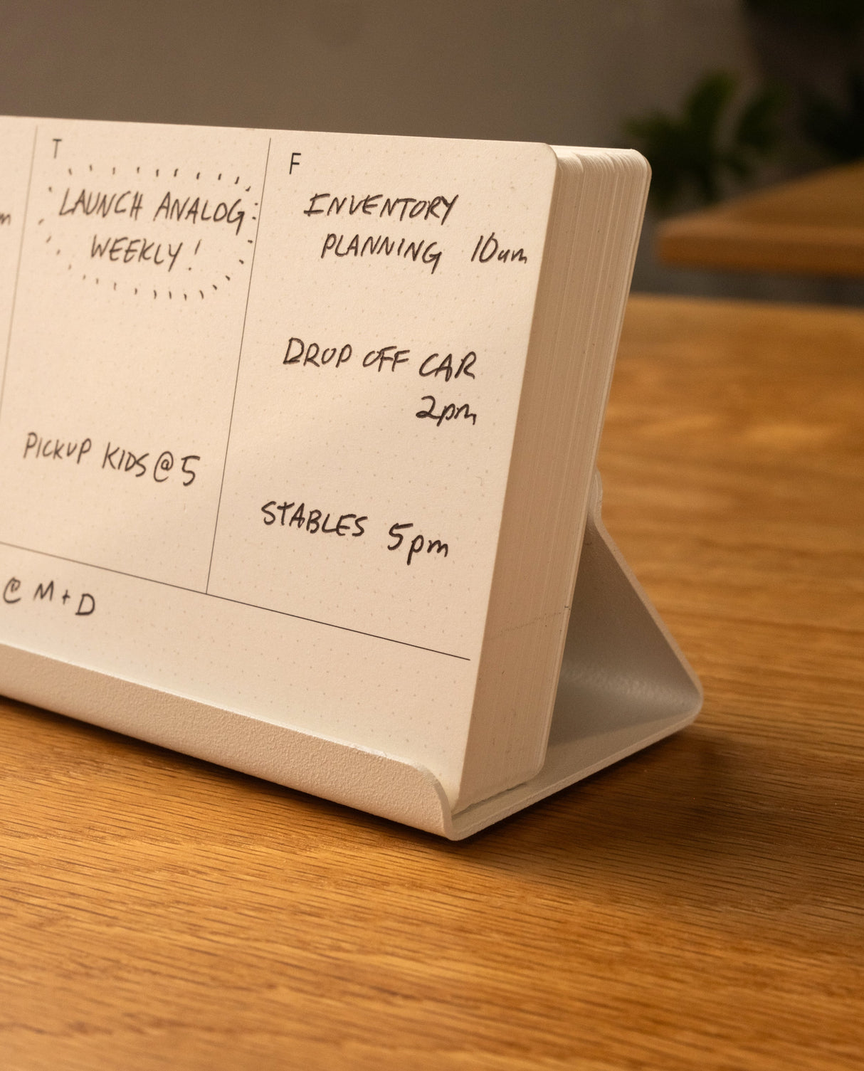 Analog Weekly Kit (White Steel)