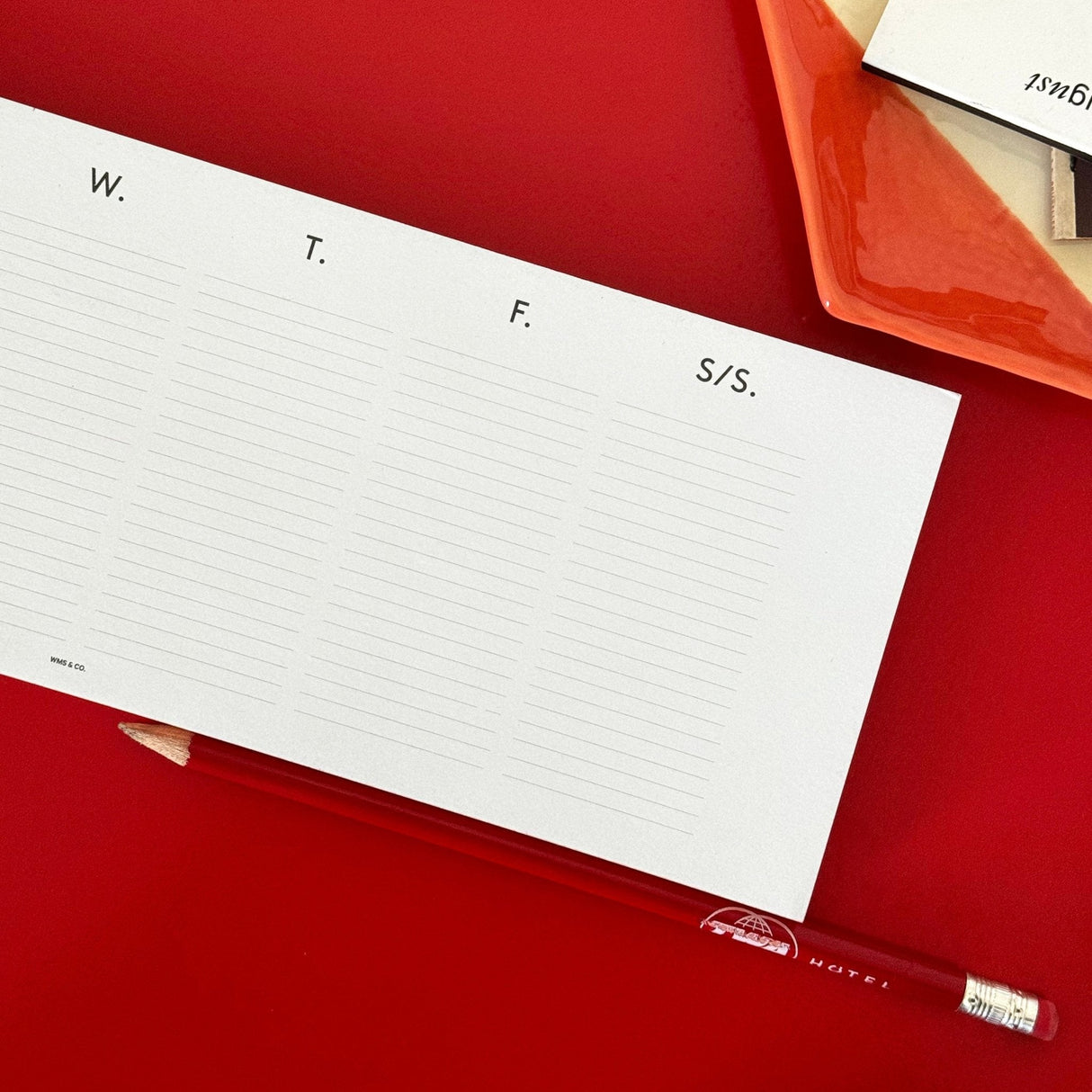 Keyboard Planners edged in Gold, Yellow, or Blush