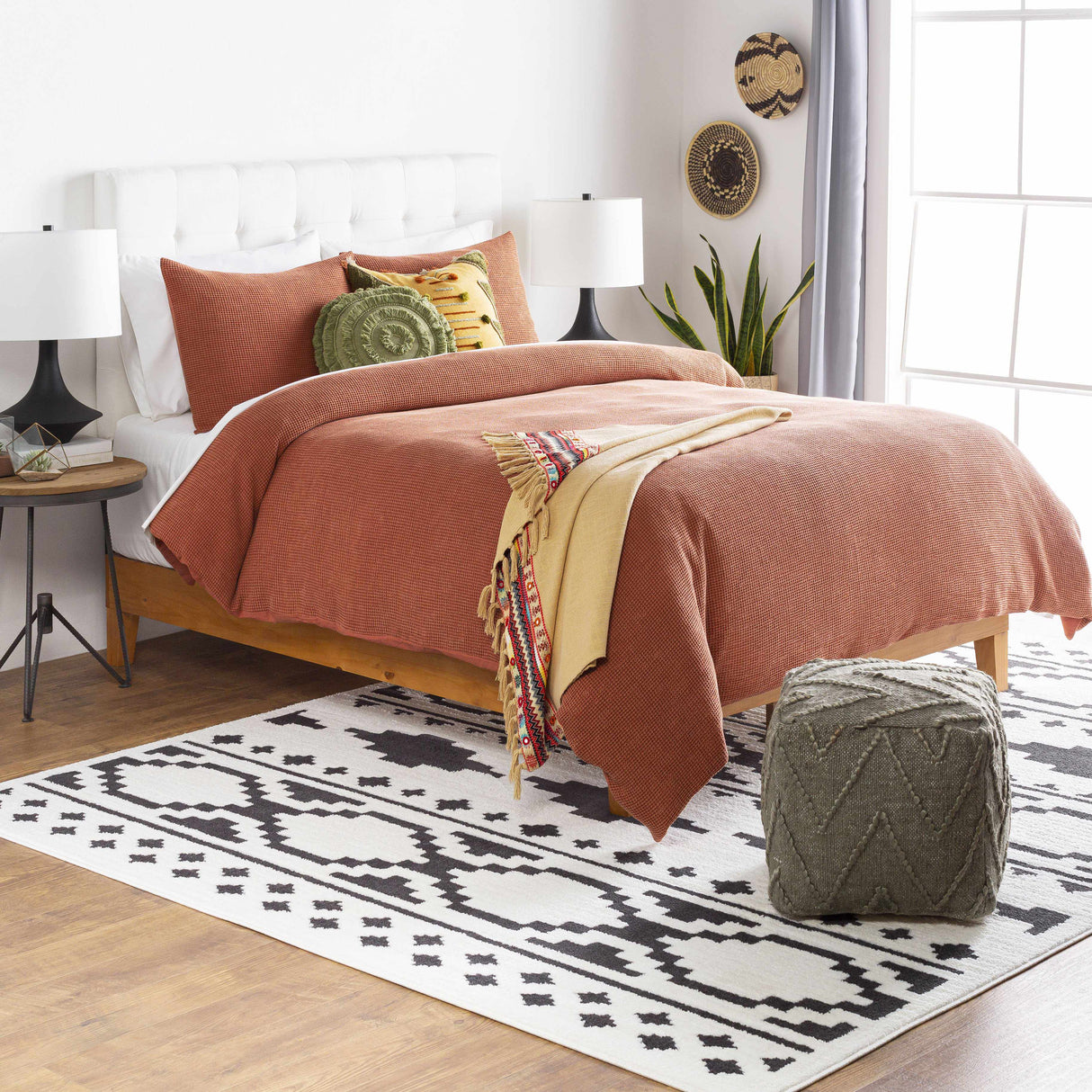 Supetar Burnt Orange Bedding