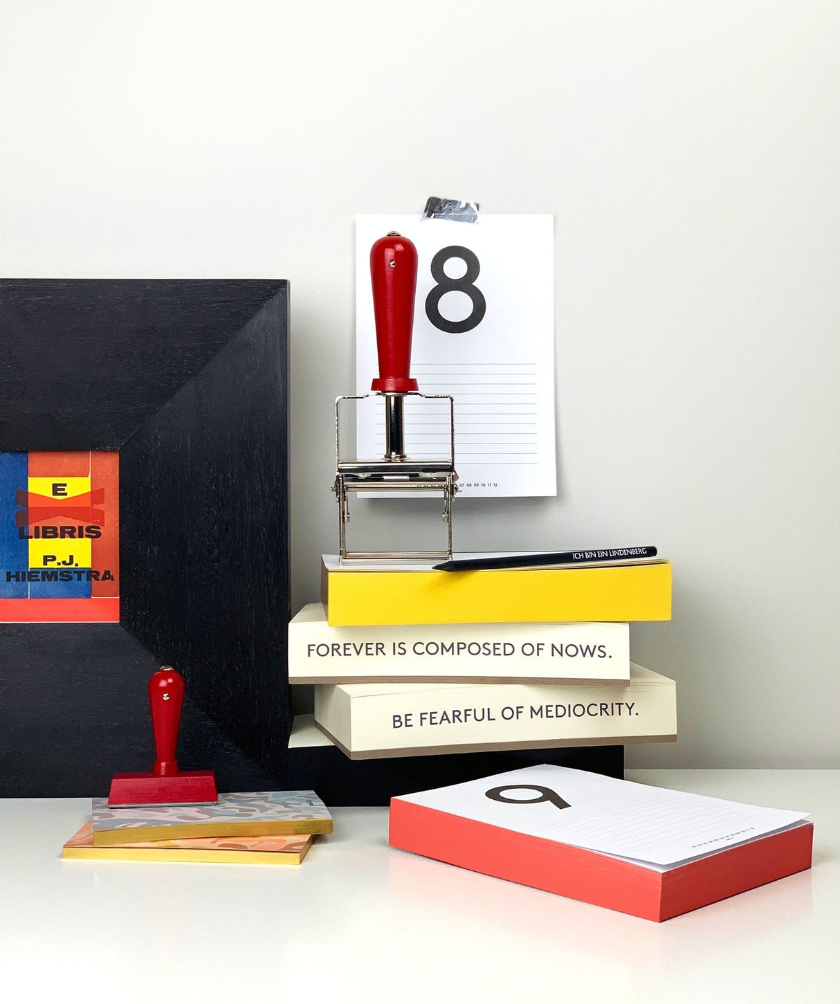 Color-edged Pads: Matte Yellow, 3 sizes