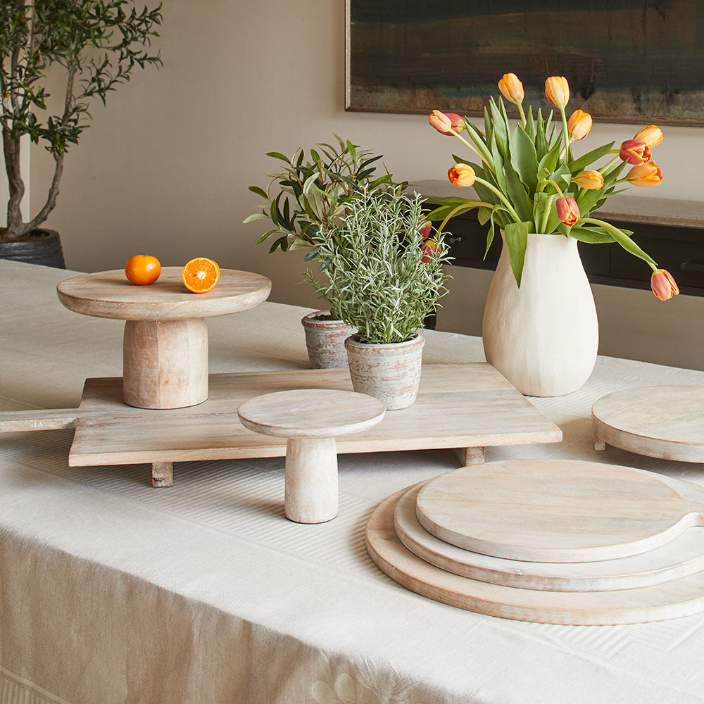 Charlotte Wood Oblong Serving Board