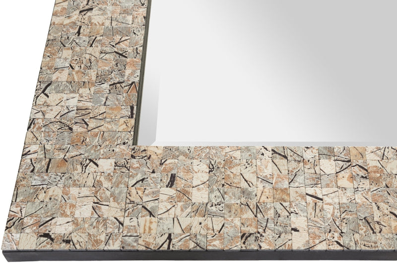 Nunspeet Global Gray Wall Mirror