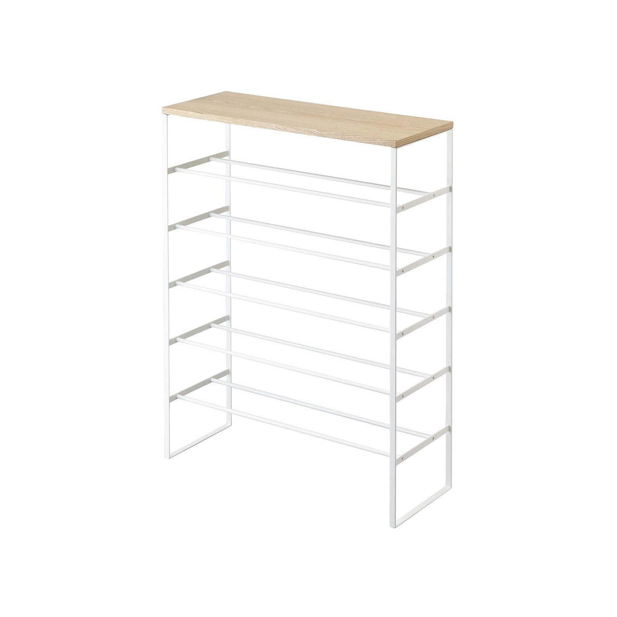 Six-Tier Shoe Rack (34" H) - Steel