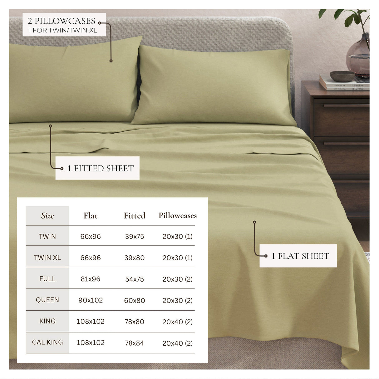 4-Piece Jersey Sheet - Carmen Collection