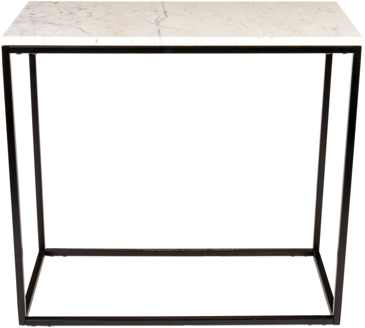 Teuva White End Table