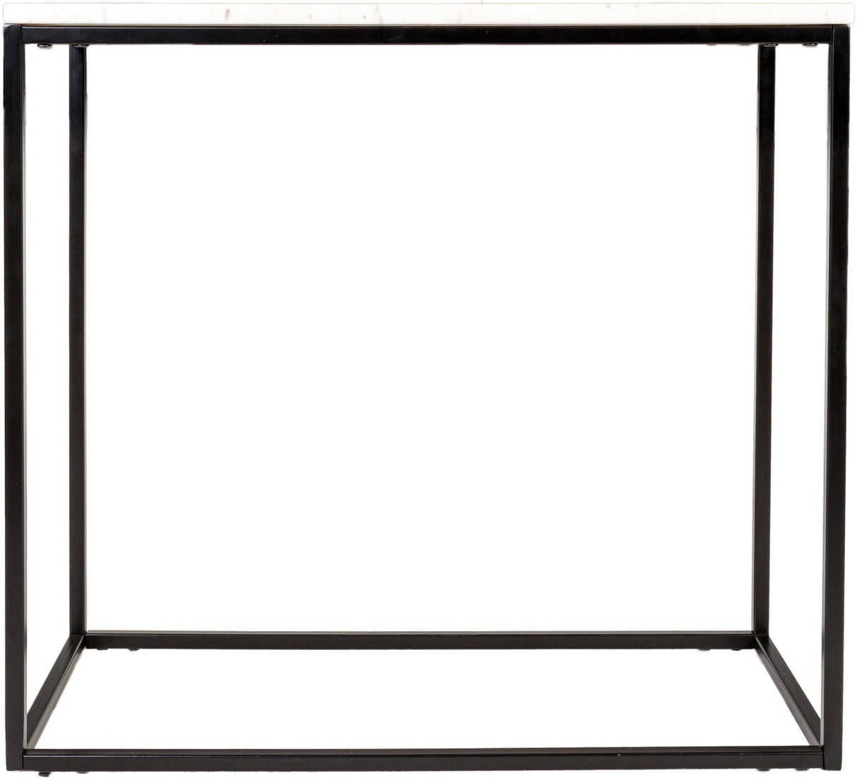 Teuva White End Table