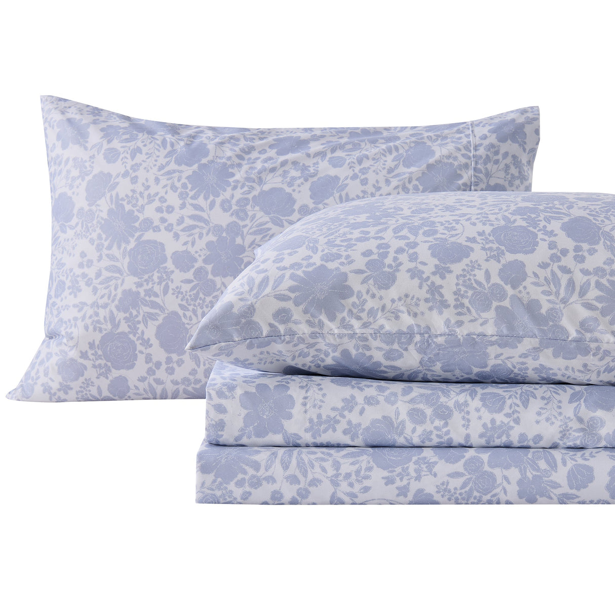 Watercolor Floral Sheet Set - Delia Collection