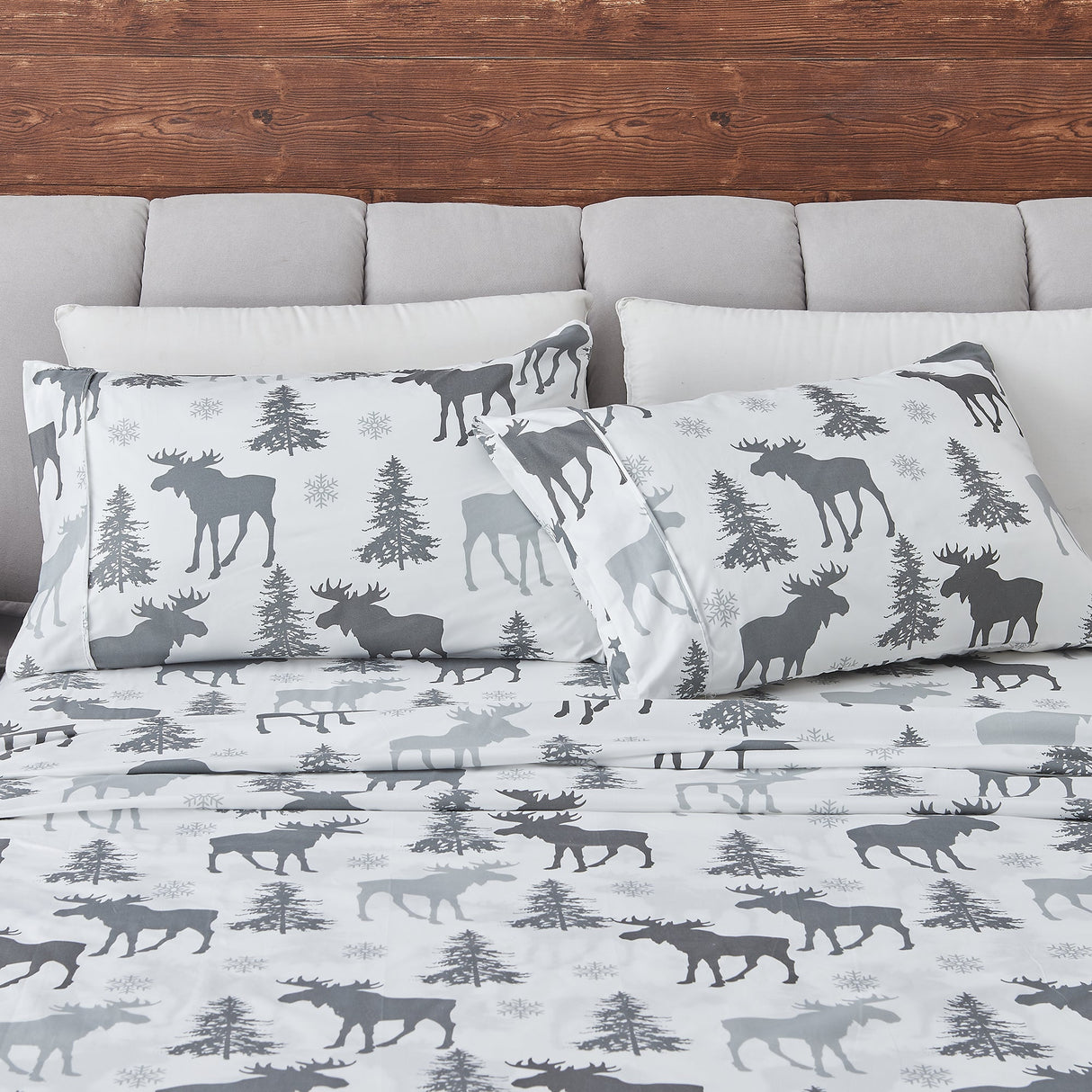 Lodge Printed Sheet Set - Mountain Ridge Collection