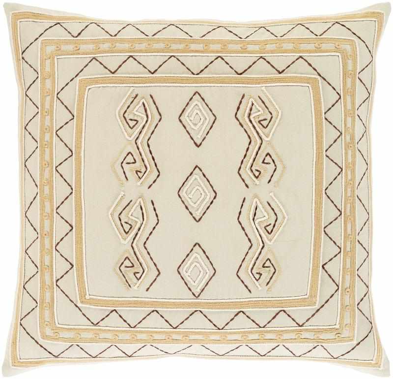 Zoeke Khaki Pillow Cover