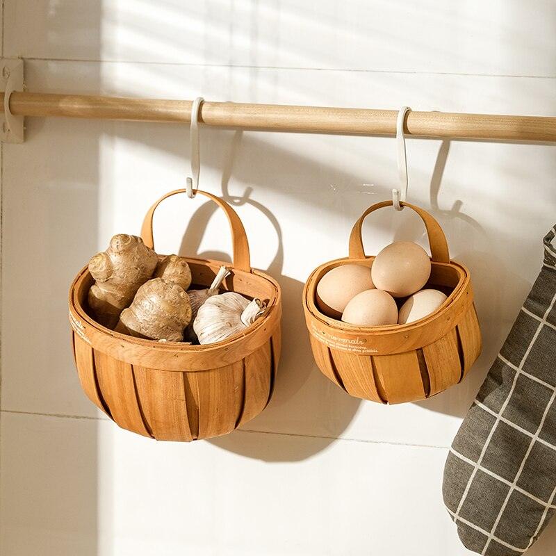 Egg Basket Woven Flower Basket Planter Vase Organizer Portable