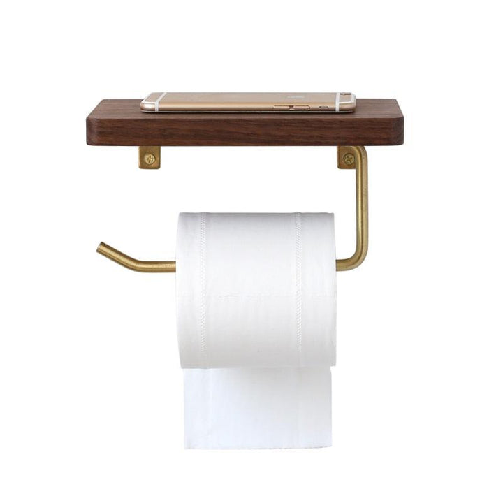 Multipurpose Wooden Toilet Roll Holder | Sage & Sill