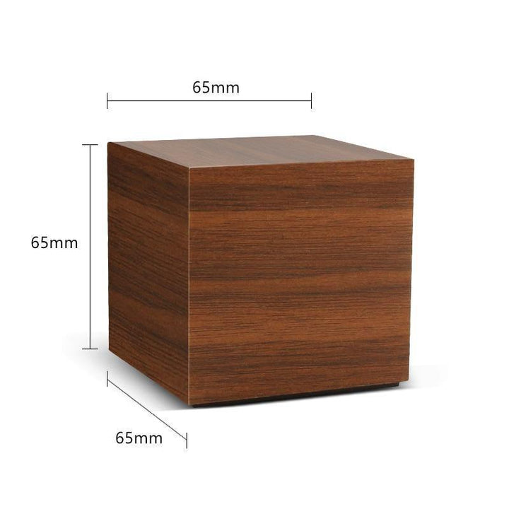 Wooden Cube LED Alarm Clock | Sage & Sill