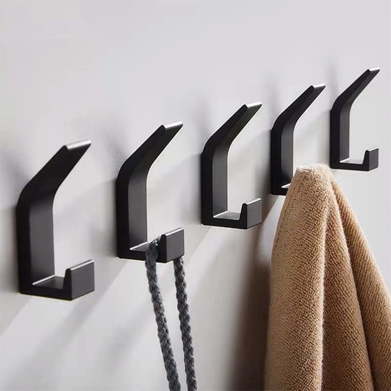 Adhesive Wall Hook Heavy Duty Coat Hooks For Hanging Bag, Hat,towel, Closet  Clothes Hanger House Pla