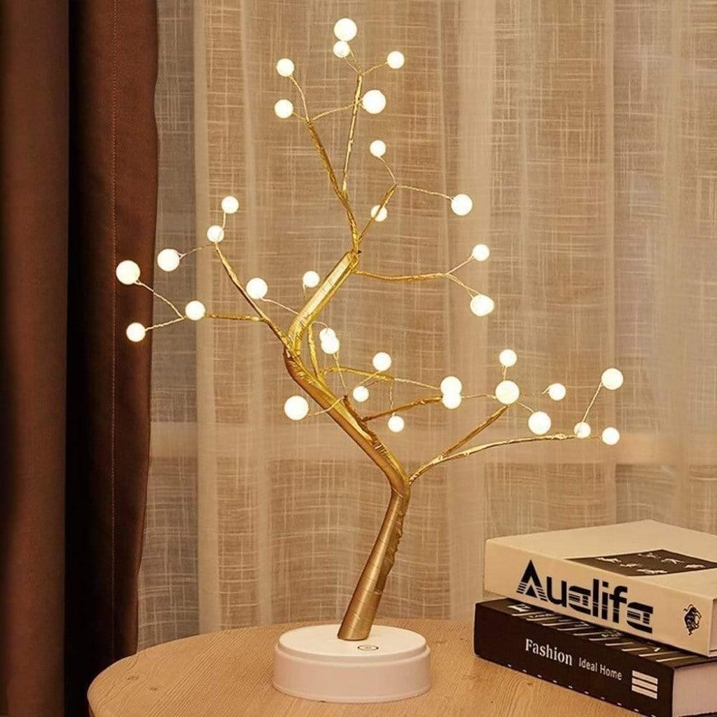 Spirit Tree of Light LED Table Lamp Pearl Blossom - 36 Warm LEDs | Sage & Sill