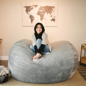 Fuf® 6.5Ft Foam Bean Bag