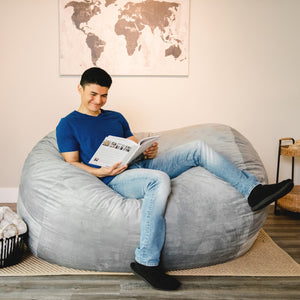 Fuf® 6.5Ft Foam Bean Bag