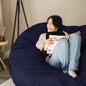 Fuf® 7Ft Oversized Foam Bean Bag
