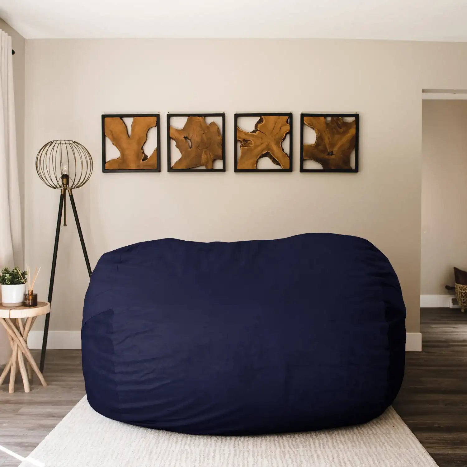 Fuf® 7Ft Oversized Foam Bean Bag