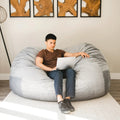 Fuf® 7Ft Oversized Foam Bean Bag