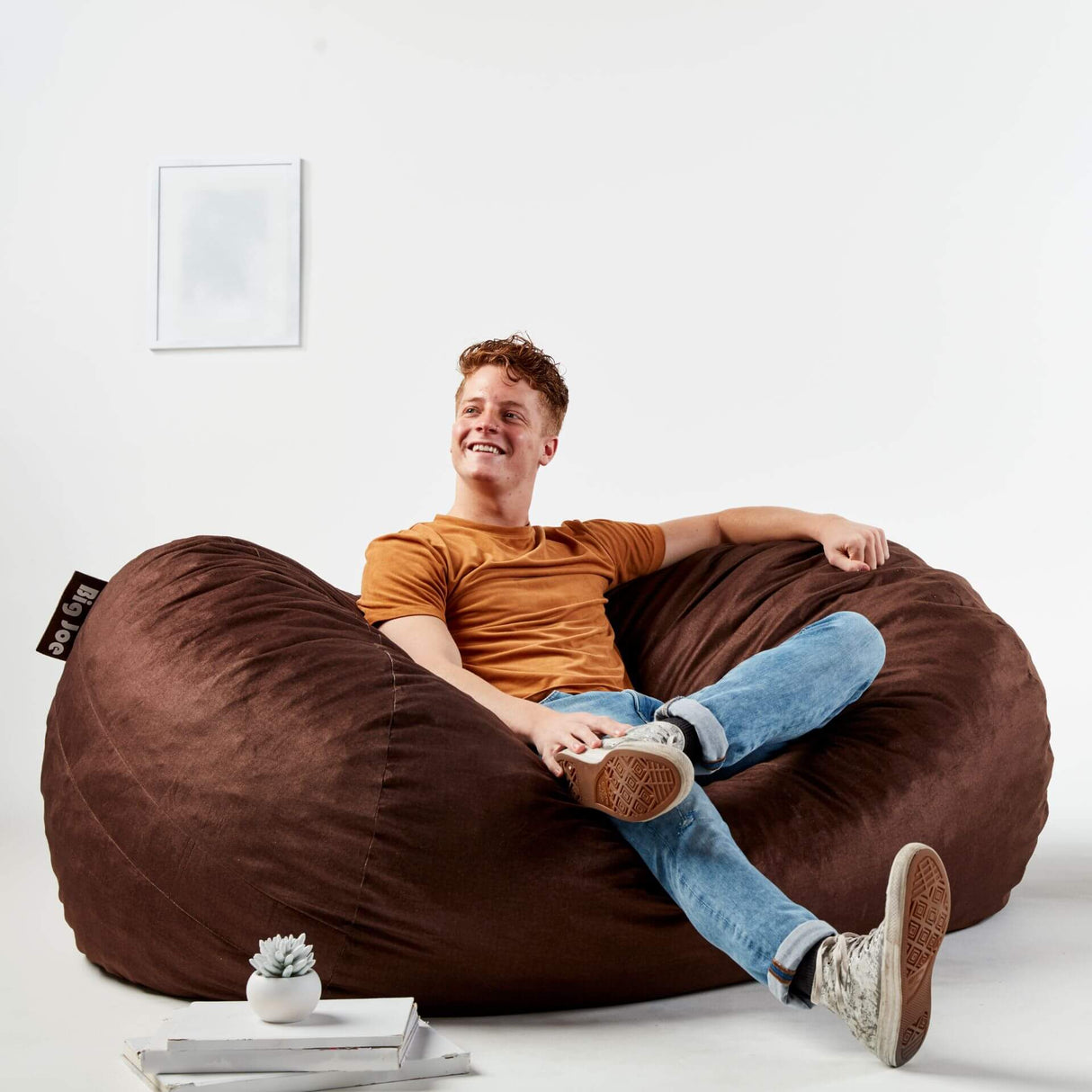 Fuf® 6Ft Foam Bean Bag Lounger