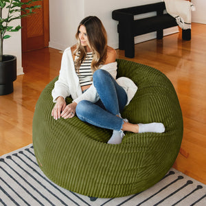 Fuf® 5Ft Foam Bean Bag