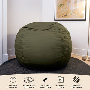 Fuf® 5Ft Foam Bean Bag